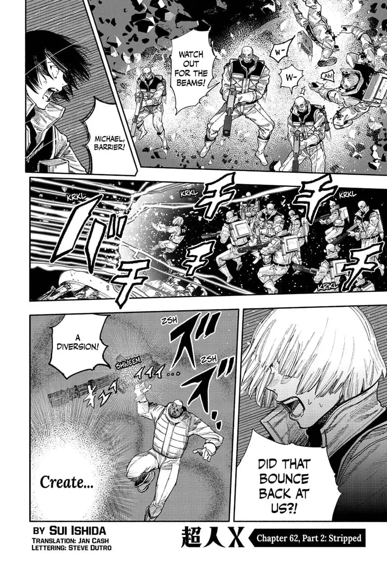 Choujin X β Chapter 62.2 β Page 1