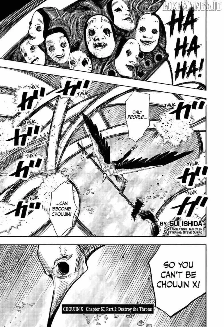 Choujin X β Chapter 67.2 β Page 1