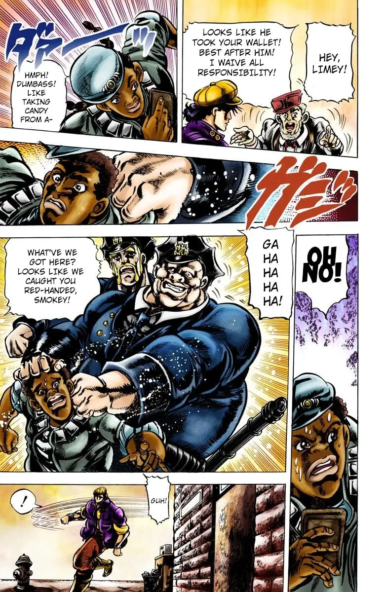 JoJo's Bizarre Adventure, Part 2: Battle Tendency β Chapter 1 β Page 7