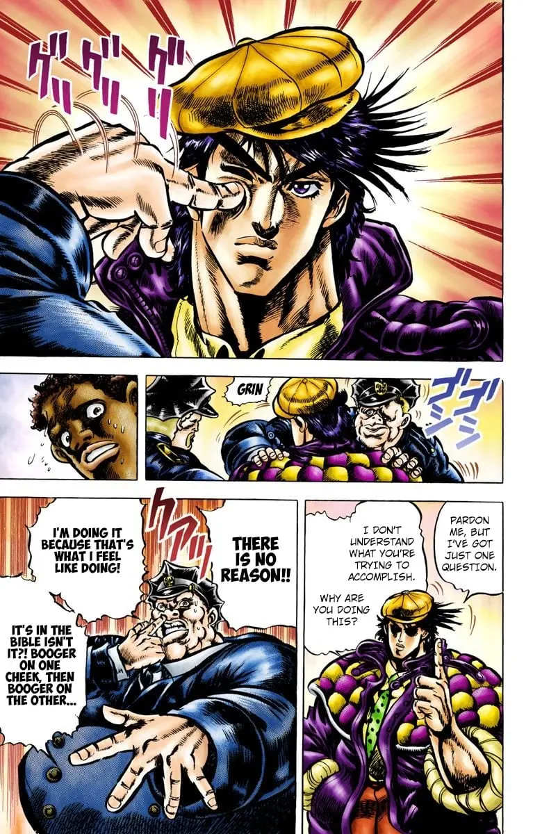 JoJo's Bizarre Adventure, Part 2: Battle Tendency β Chapter 1 β Page 11