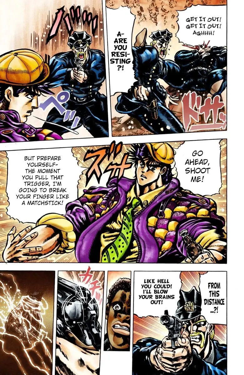 JoJo's Bizarre Adventure, Part 2: Battle Tendency β Chapter 1 β Page 13