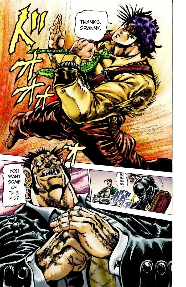 JoJo's Bizarre Adventure, Part 2: Battle Tendency β Chapter 3 β Page 11
