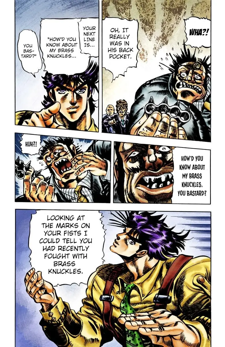 JoJo's Bizarre Adventure, Part 2: Battle Tendency β Chapter 3 β Page 14