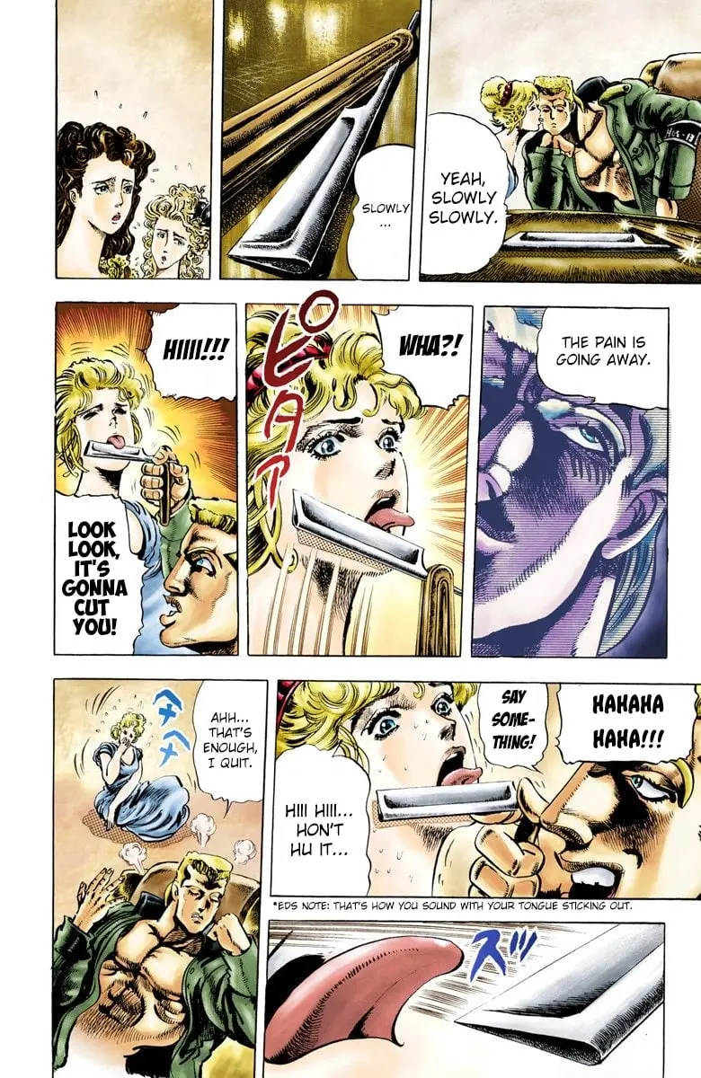 JoJo's Bizarre Adventure, Part 2: Battle Tendency β Chapter 8 β Page 13