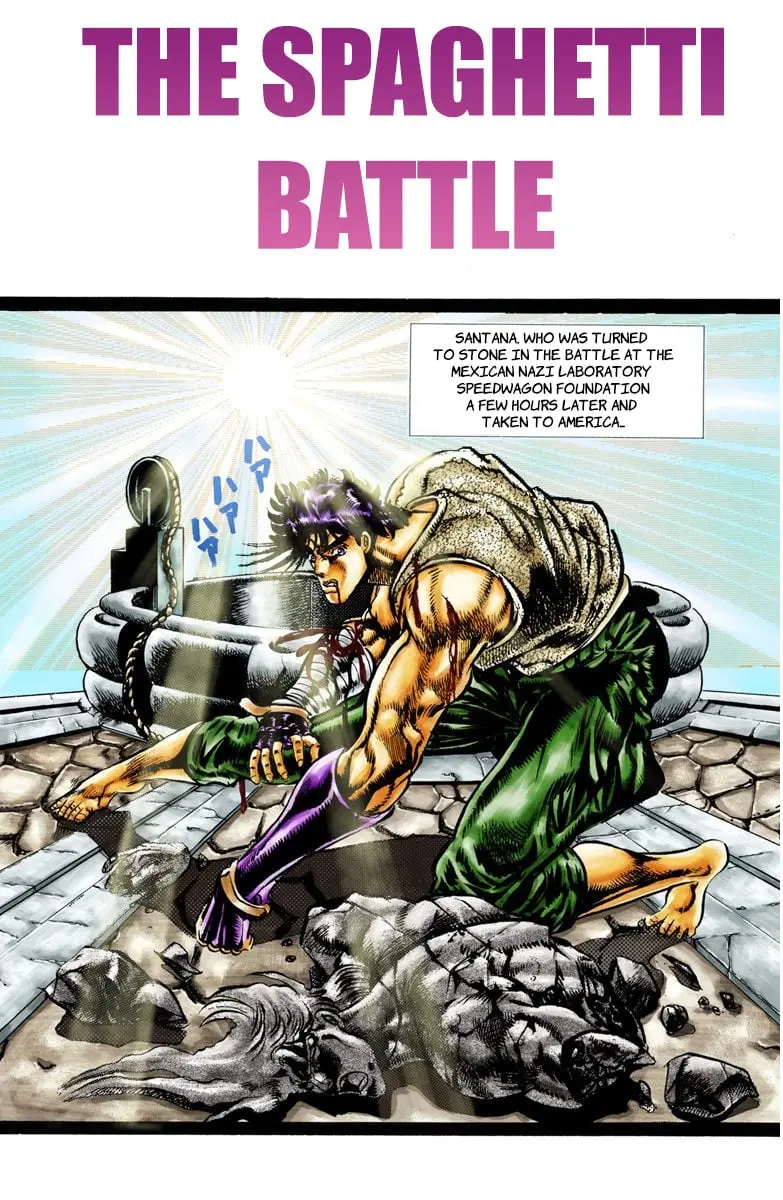 JoJo's Bizarre Adventure, Part 2: Battle Tendency β Chapter 18 β Page 1