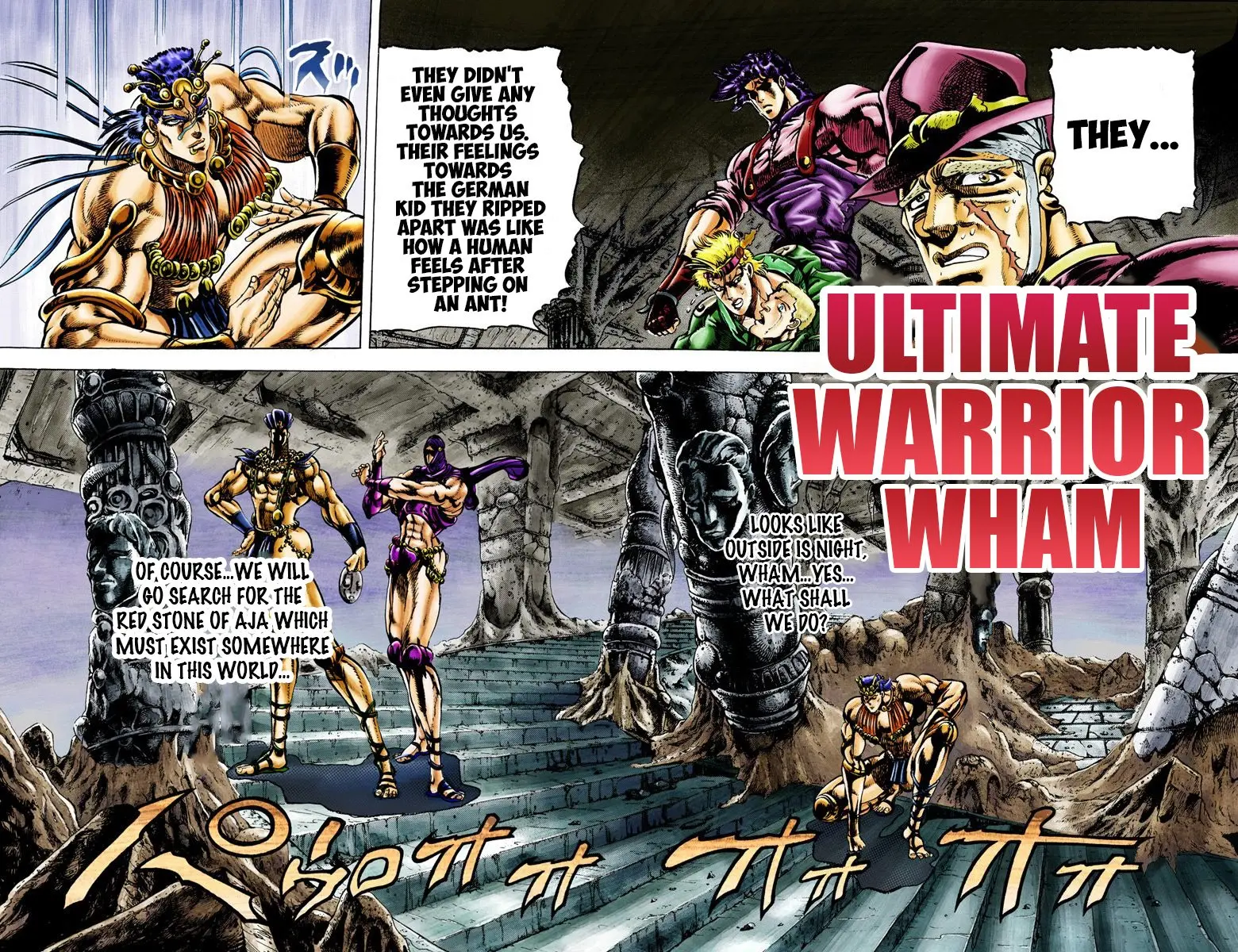 JoJo's Bizarre Adventure, Part 2: Battle Tendency β Chapter 22 β Page 1
