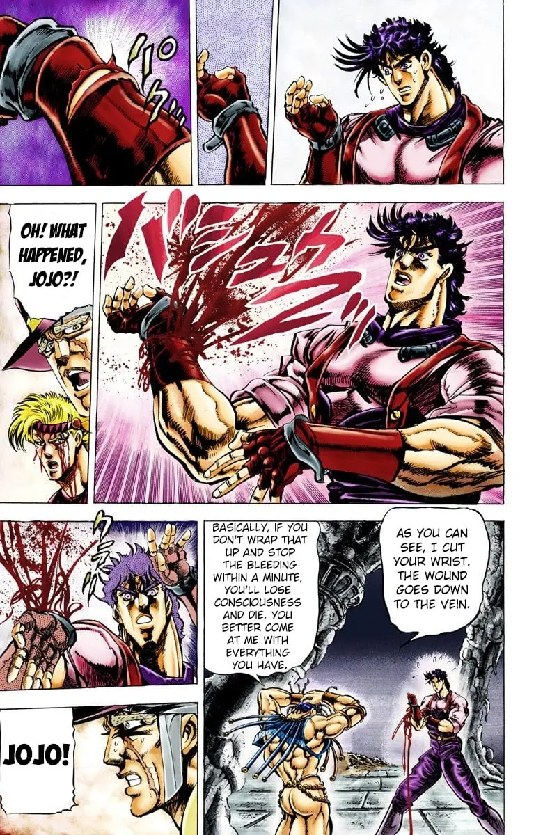 JoJo's Bizarre Adventure, Part 2: Battle Tendency β Chapter 24 β Page 13