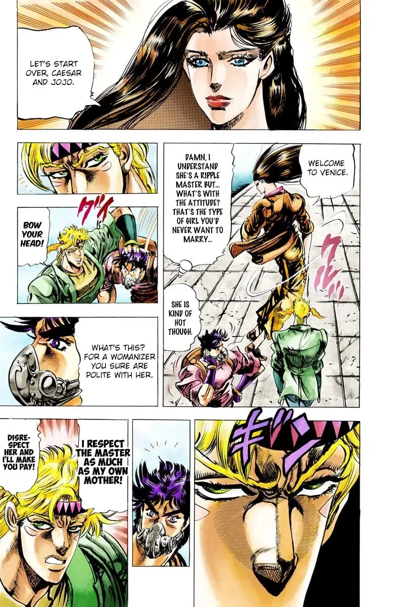 JoJo's Bizarre Adventure, Part 2: Battle Tendency β Chapter 28 β Page 12