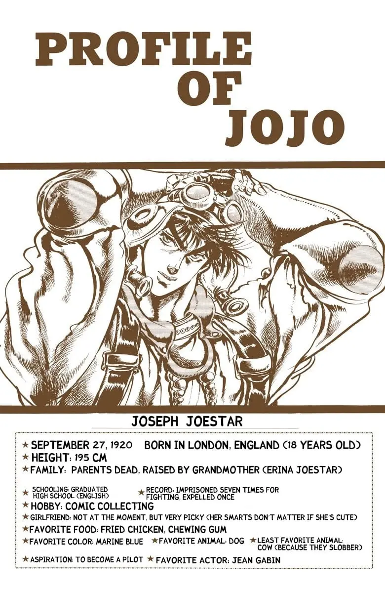 JoJo's Bizarre Adventure, Part 2: Battle Tendency β Chapter 29 β Page 1