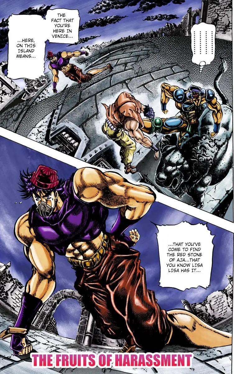 JoJo's Bizarre Adventure, Part 2: Battle Tendency β Chapter 33 β Page 1
