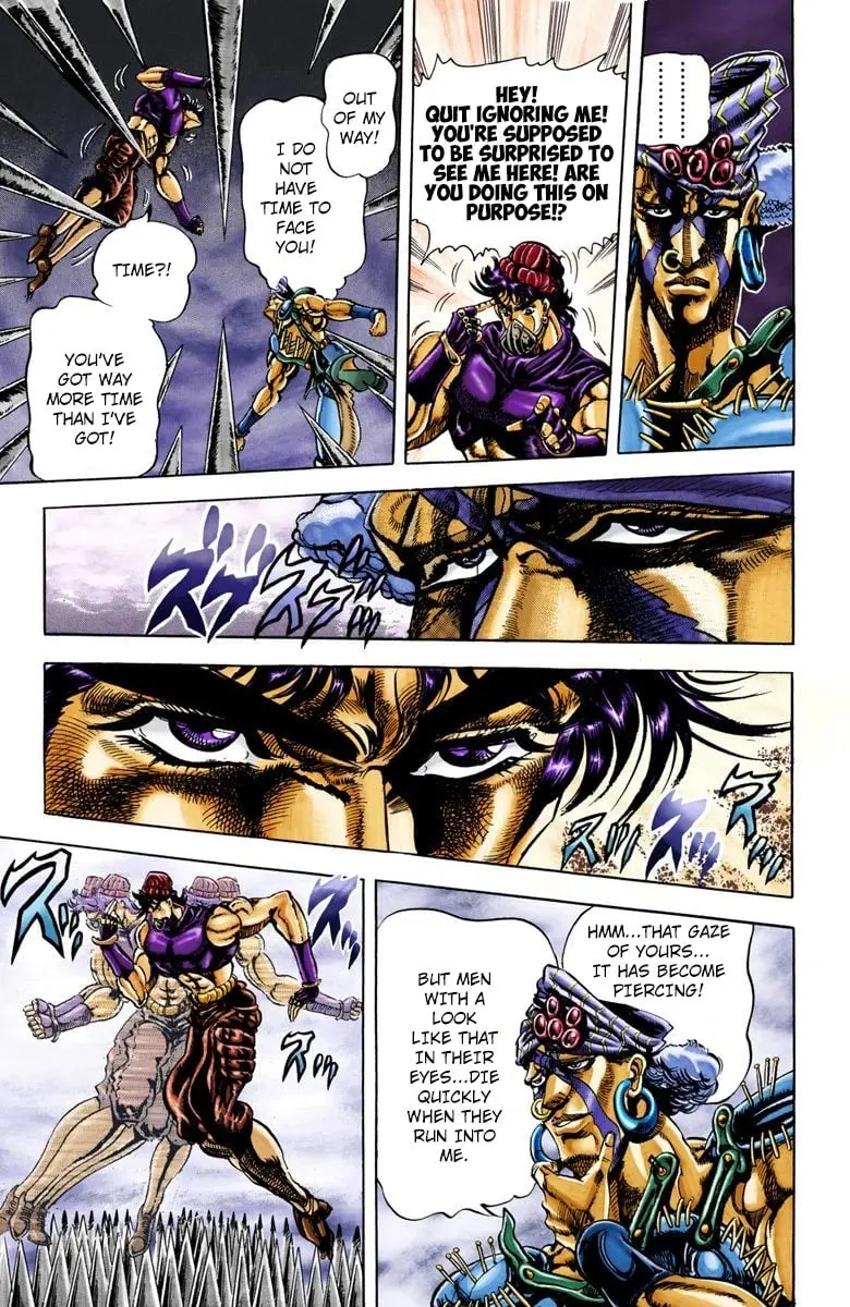 JoJo's Bizarre Adventure, Part 2: Battle Tendency β Chapter 33 β Page 8