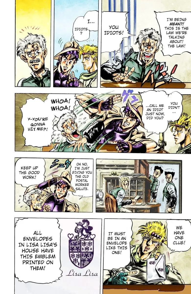 JoJo's Bizarre Adventure, Part 2: Battle Tendency β Chapter 39 β Page 4