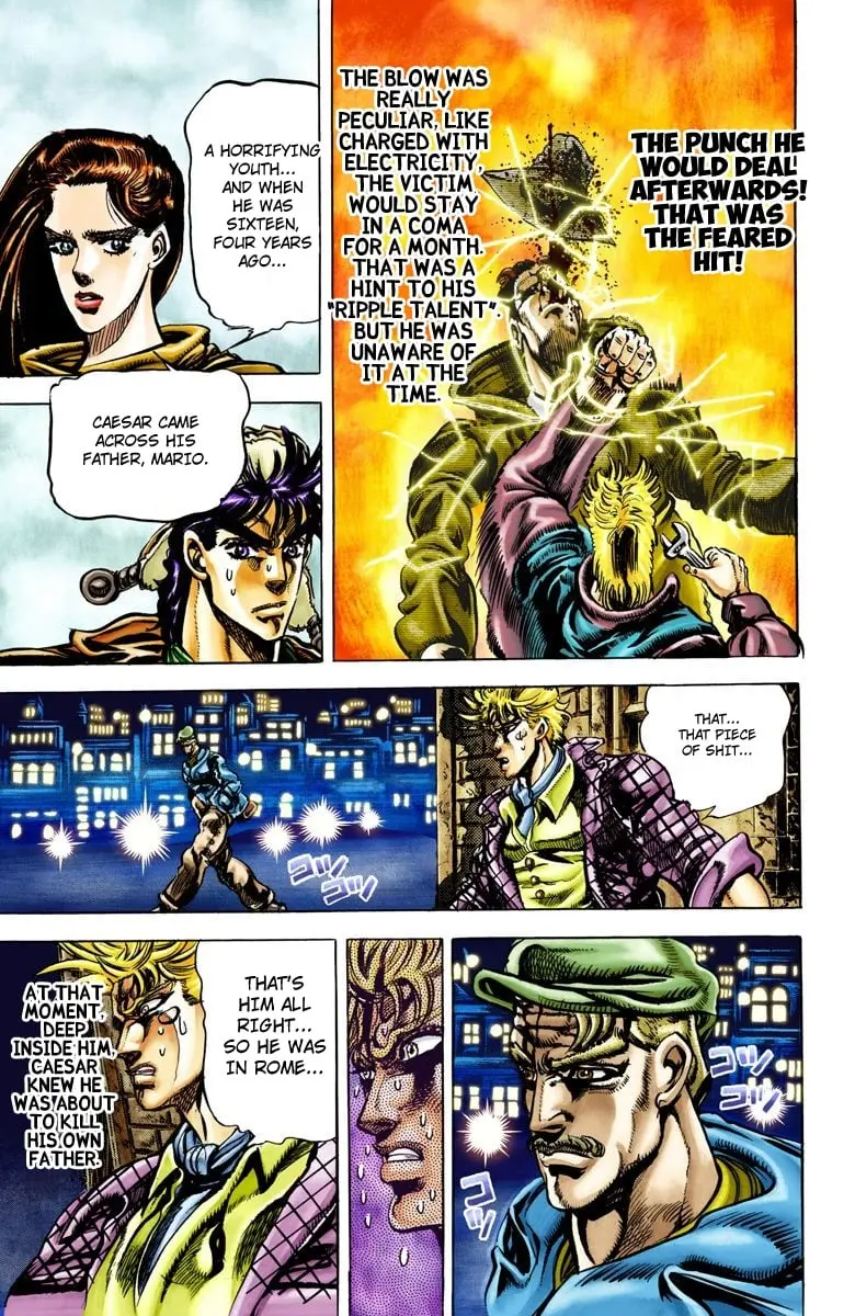 JoJo's Bizarre Adventure, Part 2: Battle Tendency β Chapter 45 β Page 7
