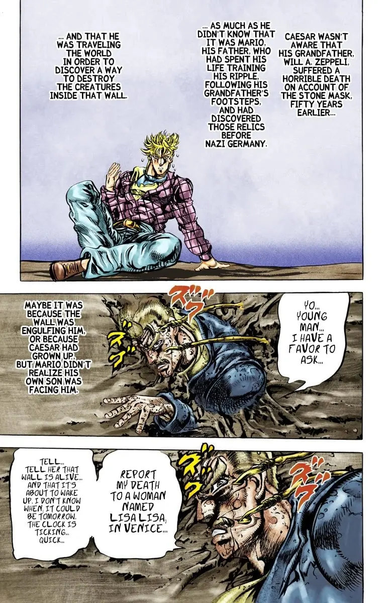 JoJo's Bizarre Adventure, Part 2: Battle Tendency β Chapter 45 β Page 15