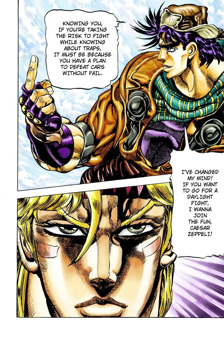 JoJo's Bizarre Adventure, Part 2: Battle Tendency β Chapter 45 β Page 18