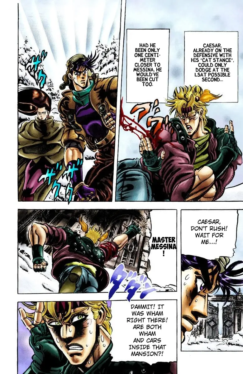 JoJo's Bizarre Adventure, Part 2: Battle Tendency β Chapter 46 β Page 12