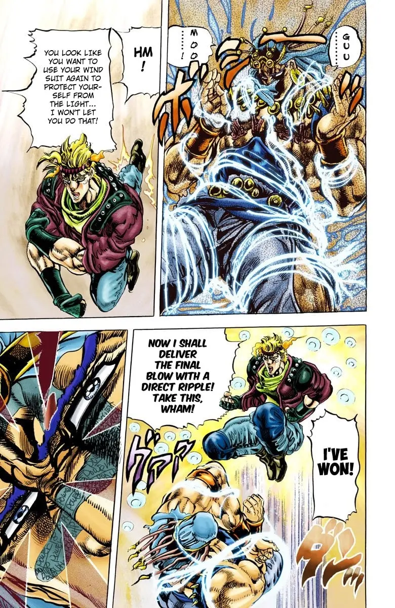 JoJo's Bizarre Adventure, Part 2: Battle Tendency β Chapter 47 β Page 17