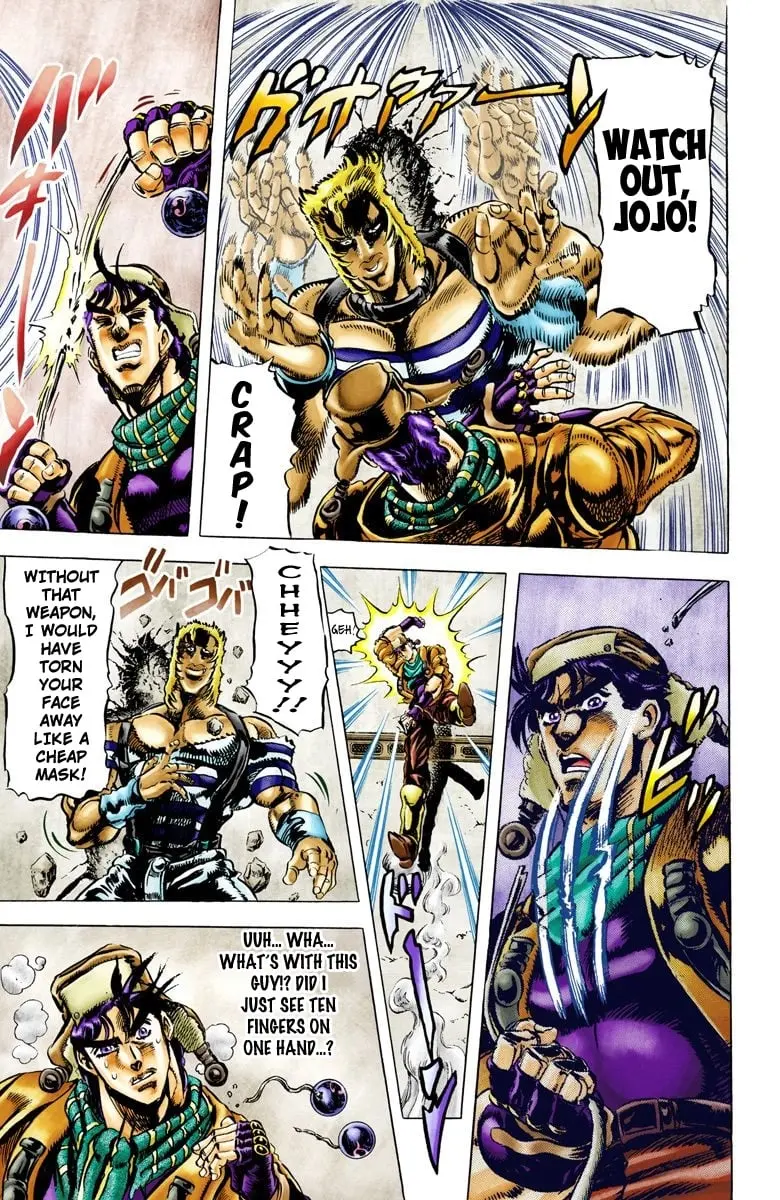 JoJo's Bizarre Adventure, Part 2: Battle Tendency β Chapter 50 β Page 7