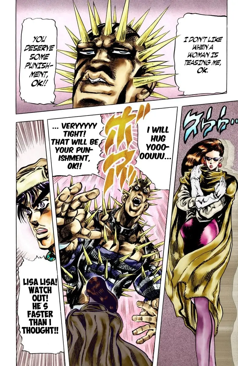 JoJo's Bizarre Adventure, Part 2: Battle Tendency β Chapter 50 β Page 12
