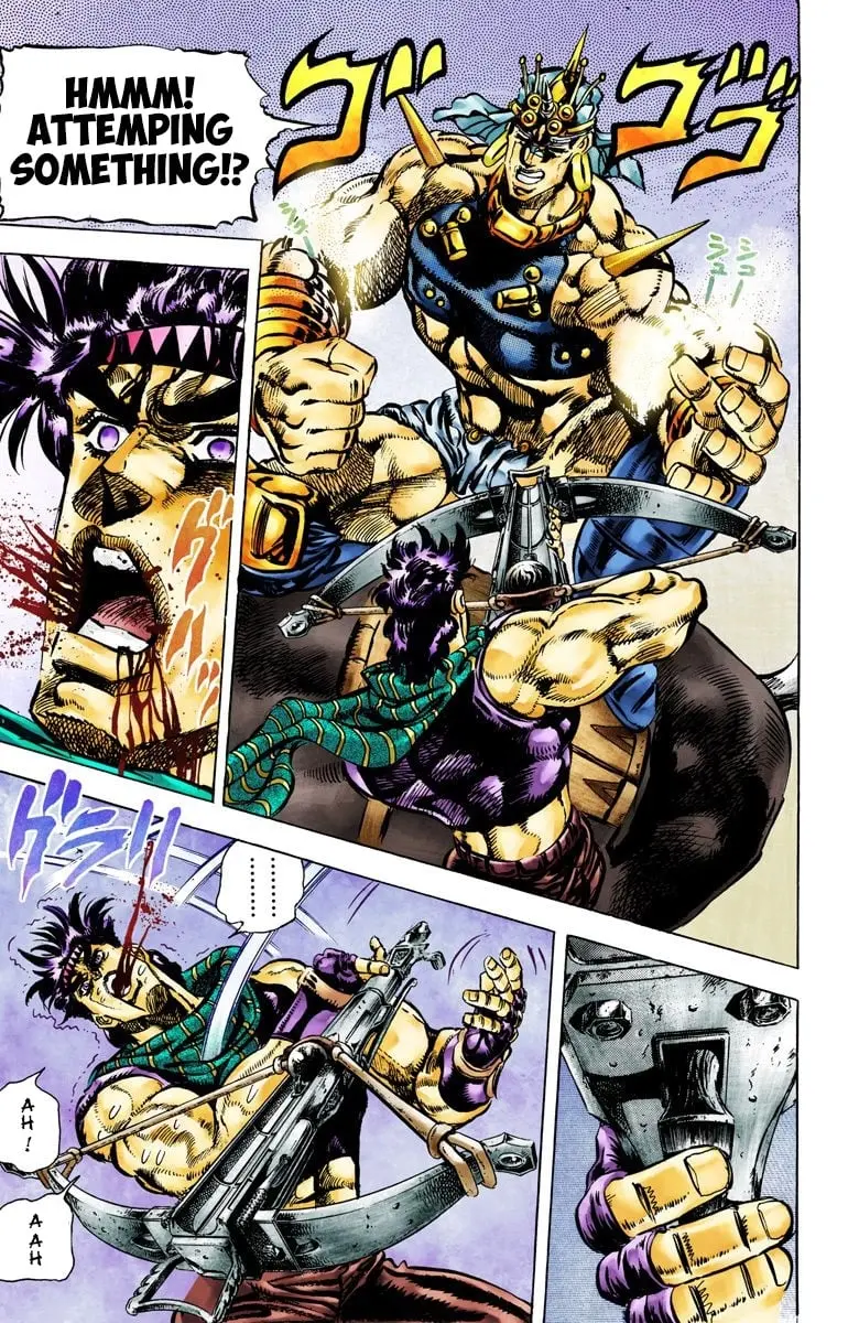JoJo's Bizarre Adventure, Part 2: Battle Tendency β Chapter 58 β Page 13