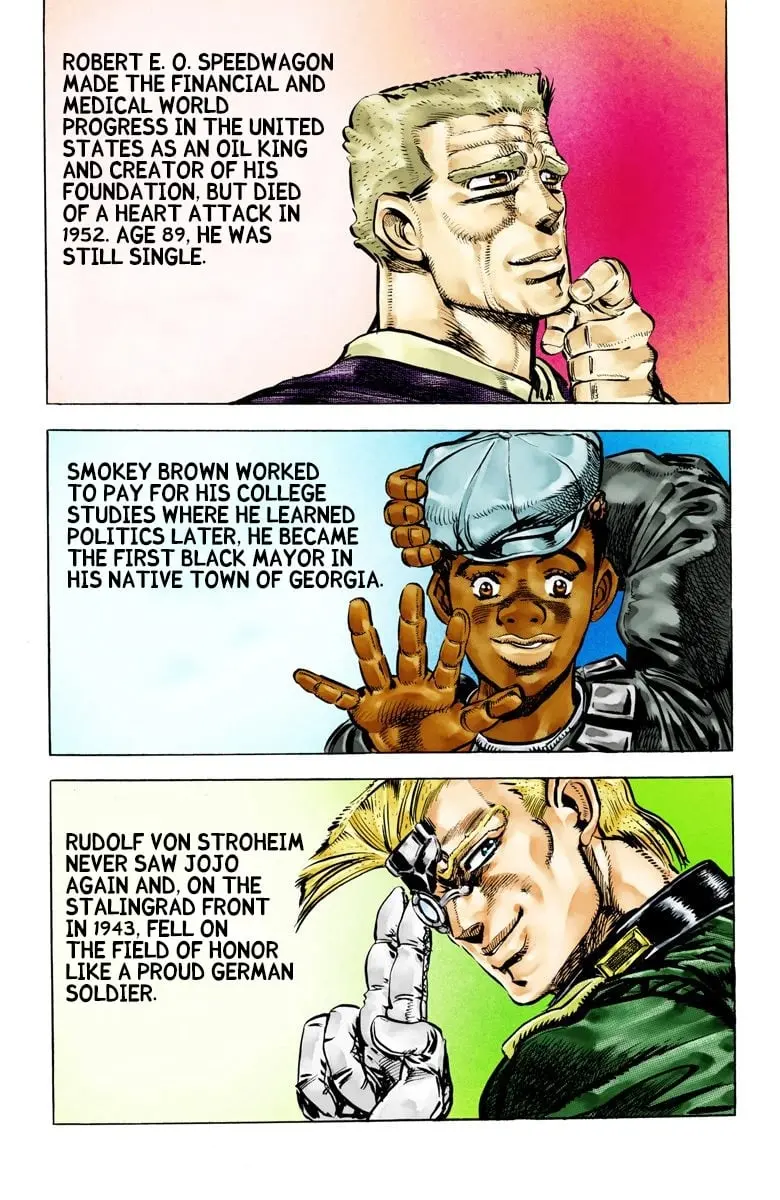 JoJo's Bizarre Adventure, Part 2: Battle Tendency β Chapter 69 END β Page 16