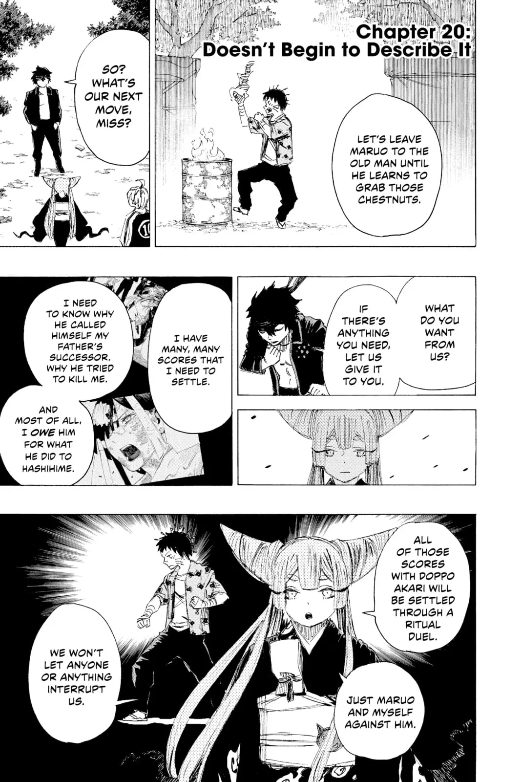 Ayashimon β Chapter 20 β Page 1
