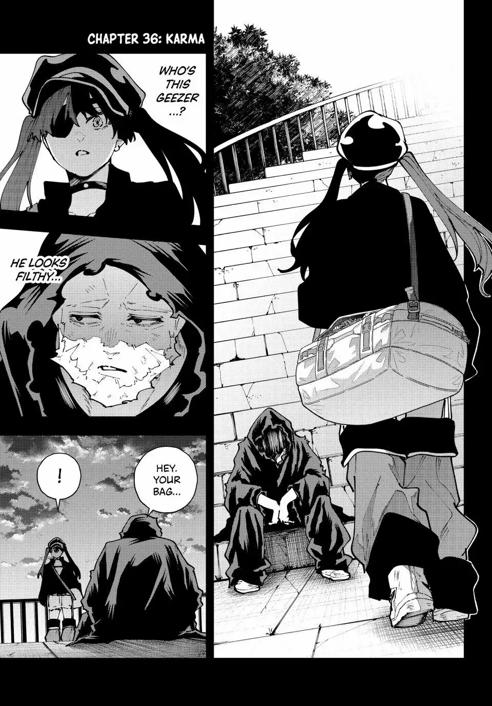 Keishichou Kouanbu Kouan Dai-9-Ka Inou Taisaku Gakari β Chapter 36 β Page 1