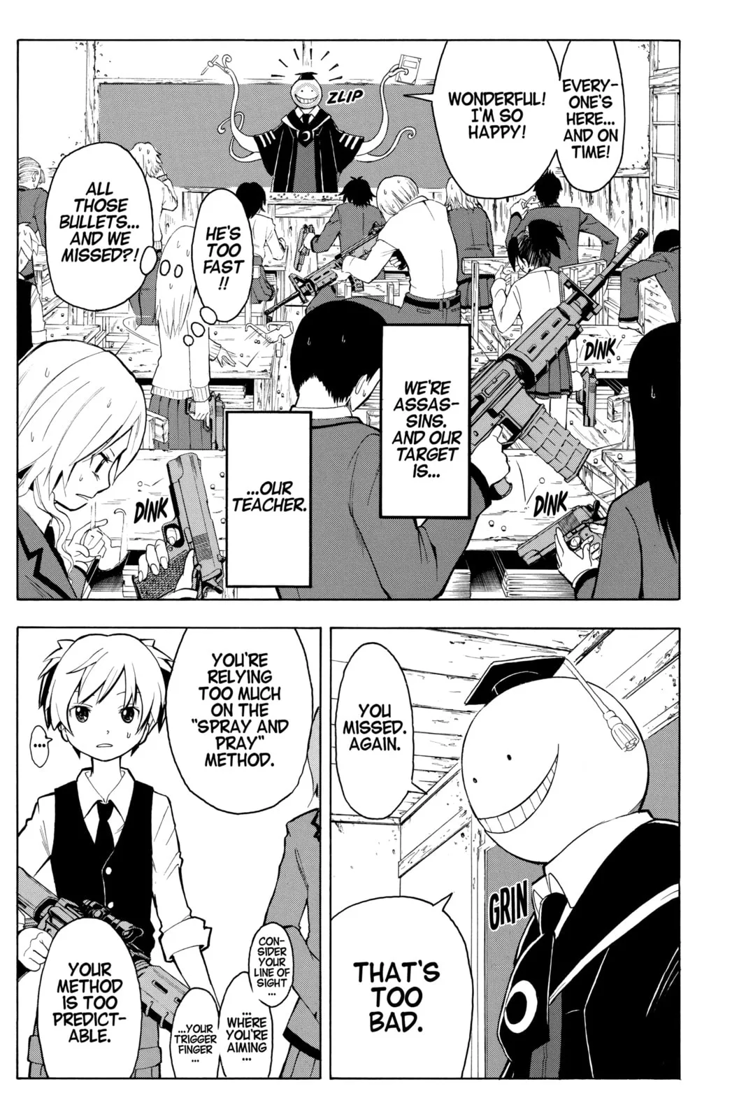 Assassination Classroom β Chapter 1 β Page 12