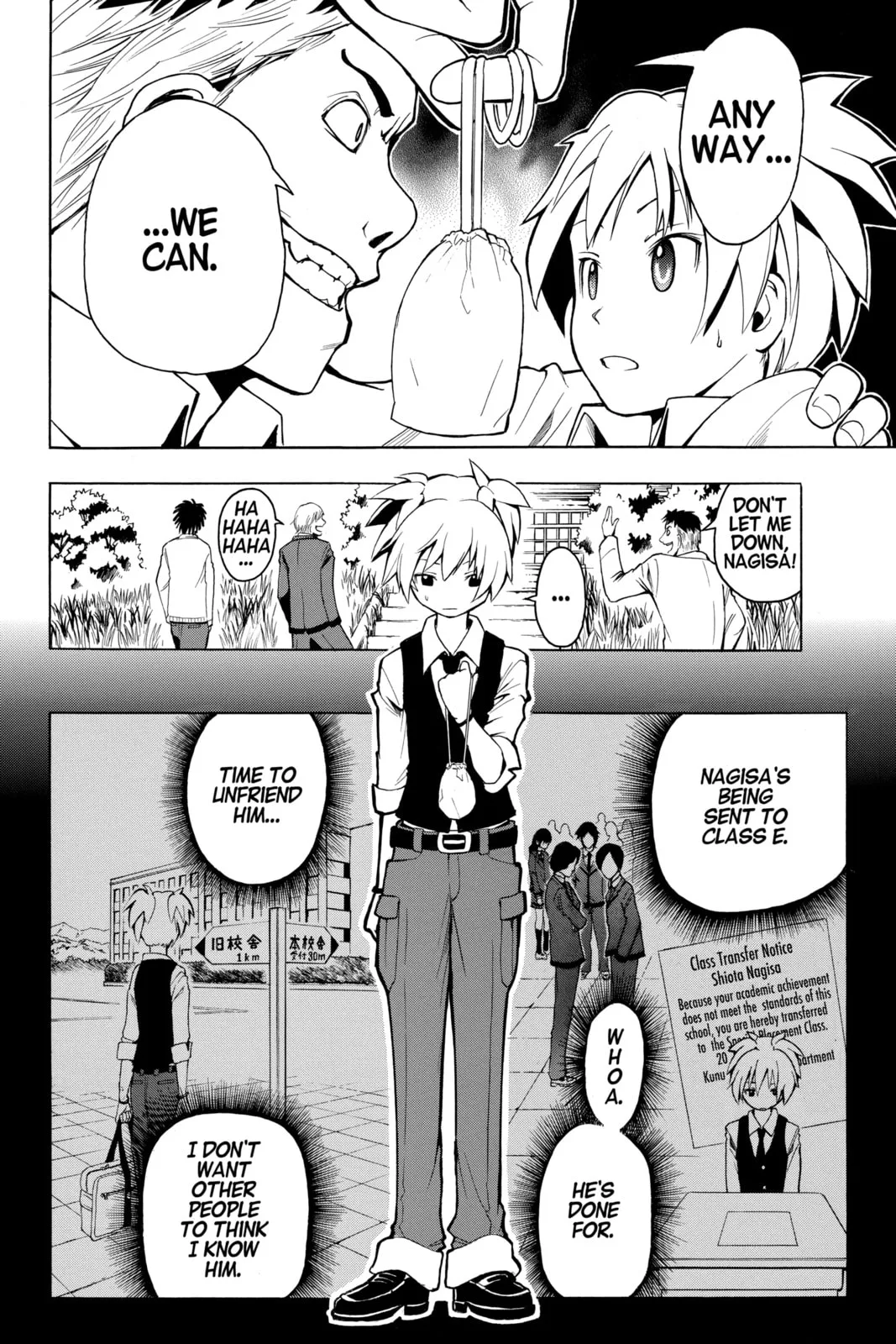 Assassination Classroom β Chapter 1 β Page 45