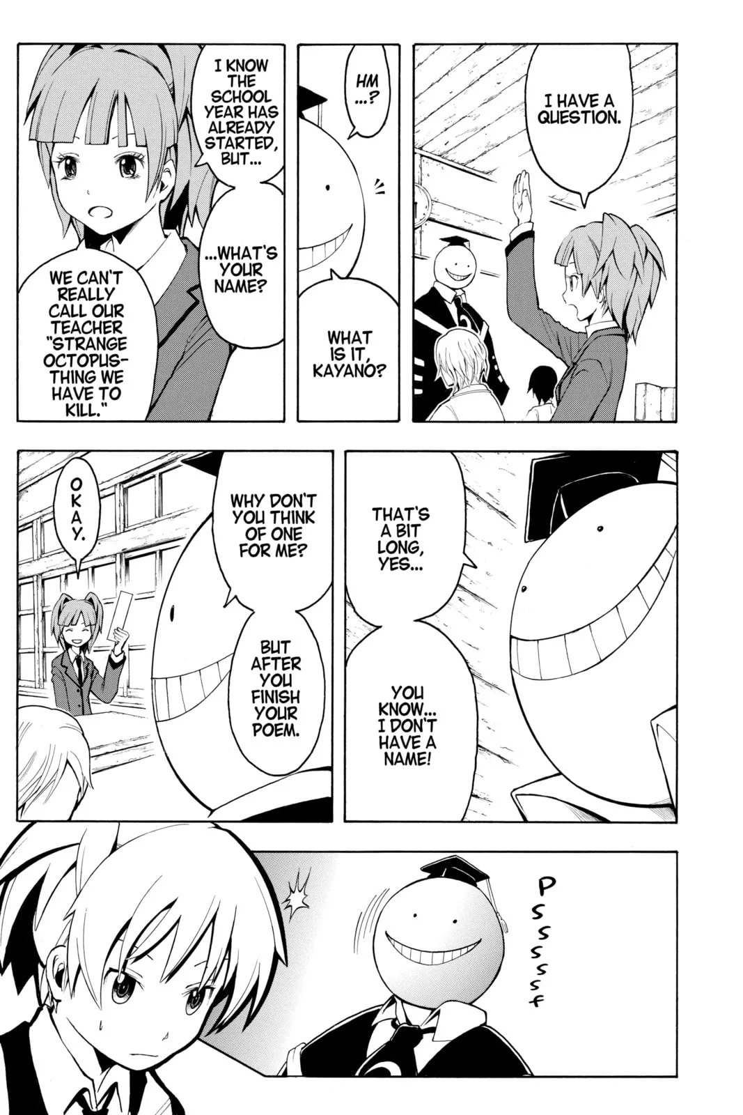 Assassination Classroom β Chapter 1 β Page 50