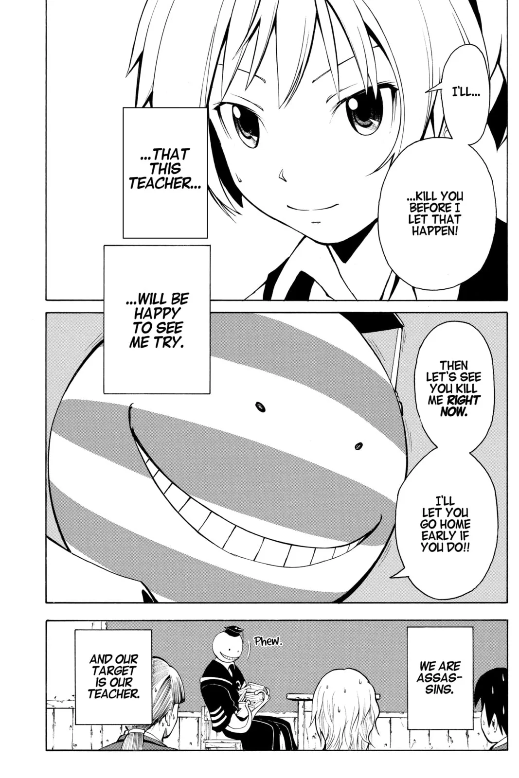 Assassination Classroom β Chapter 1 β Page 68