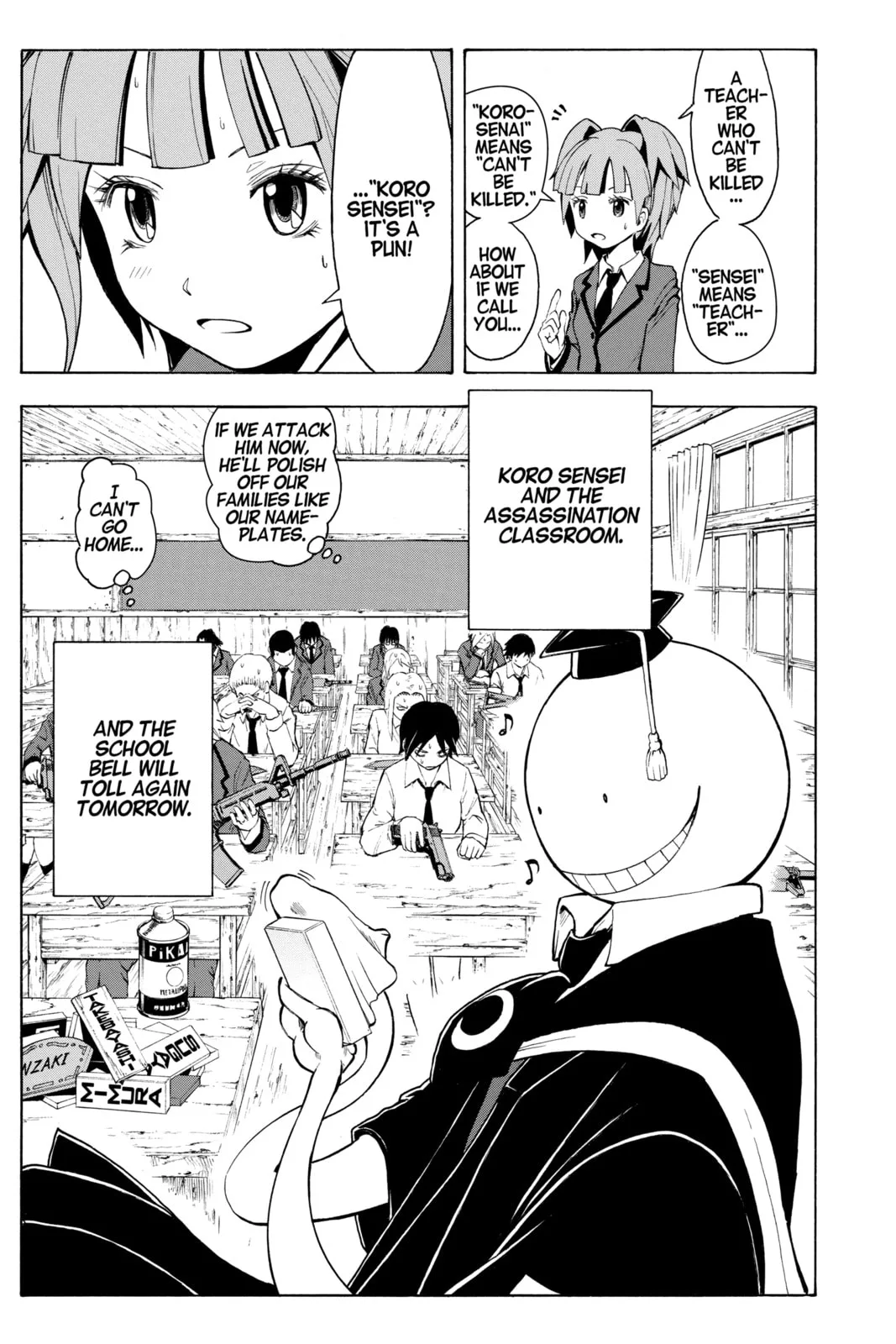 Assassination Classroom β Chapter 1 β Page 69