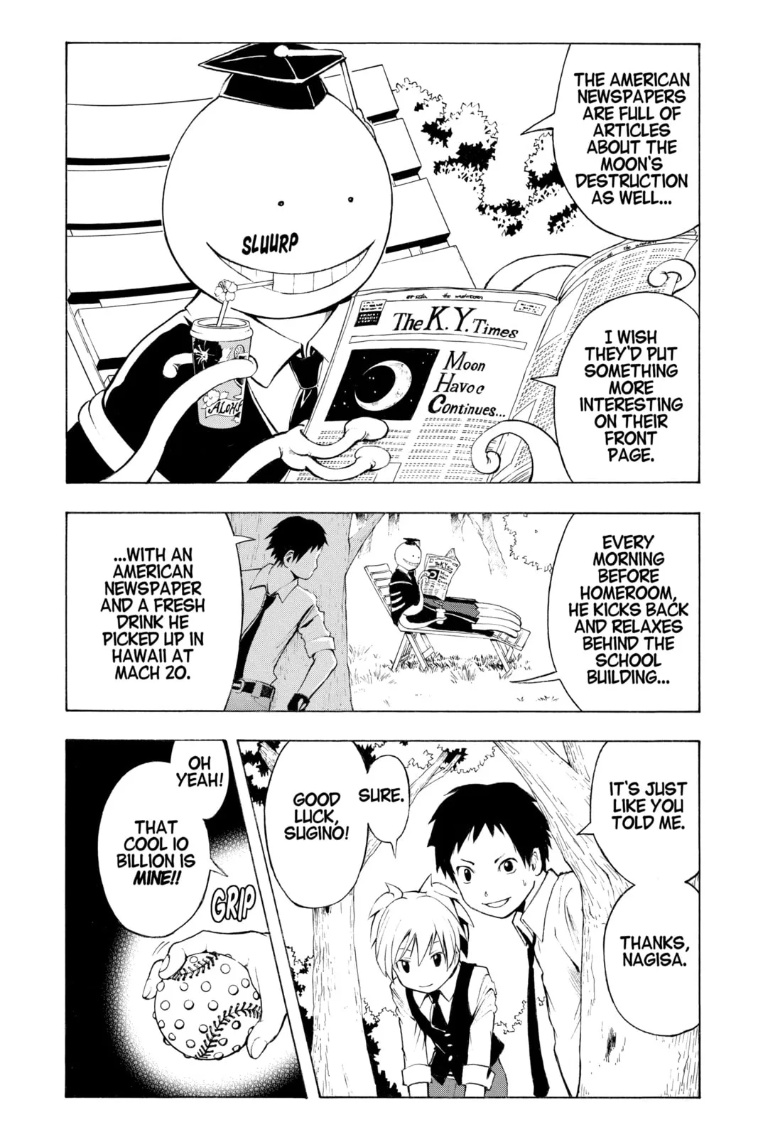 Assassination Classroom β Chapter 2 β Page 4