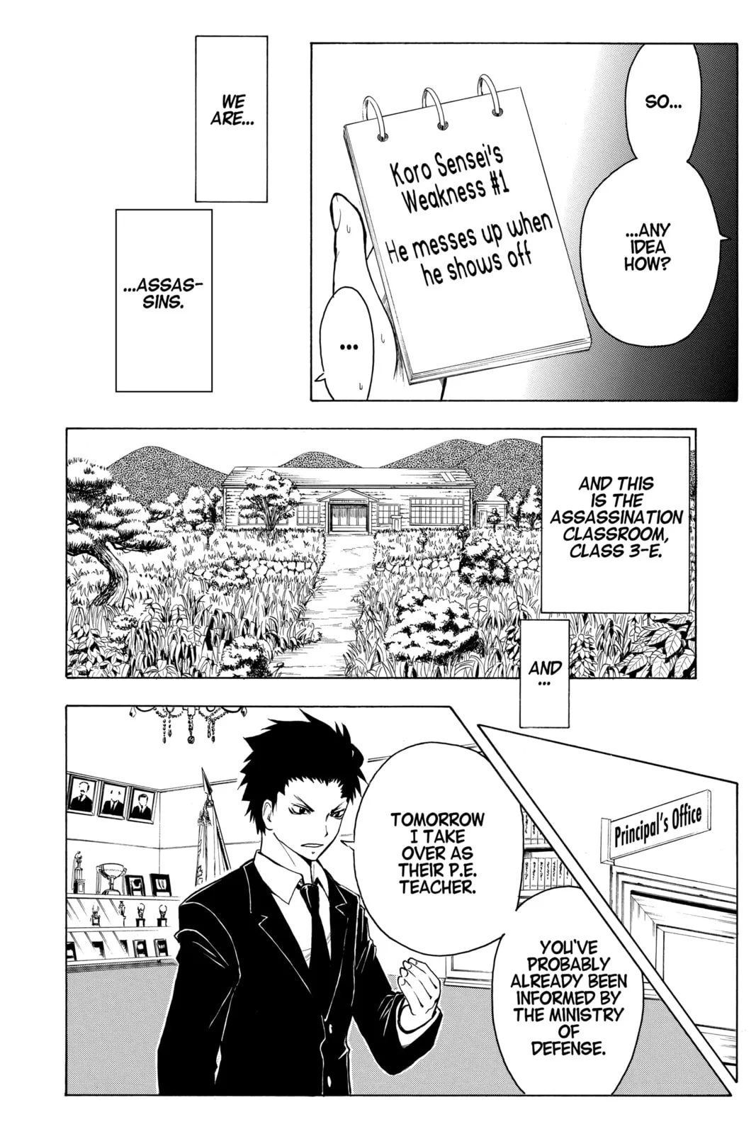 Assassination Classroom β Chapter 3 β Page 12