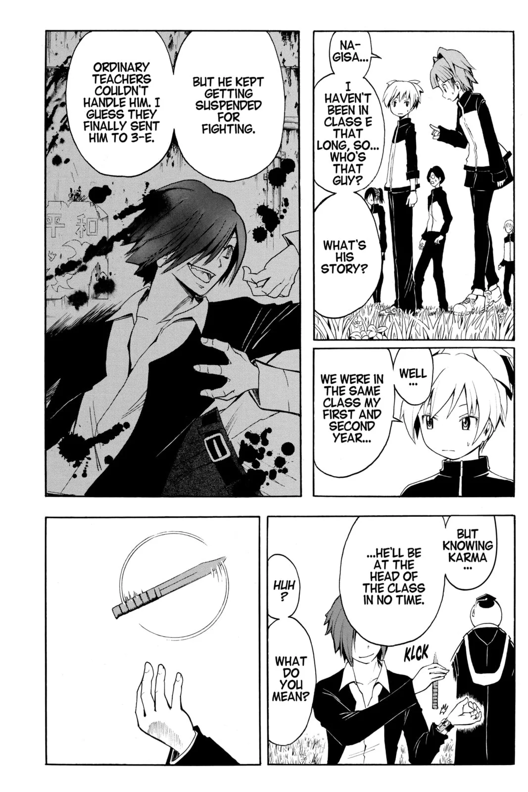 Assassination Classroom β Chapter 4 β Page 36