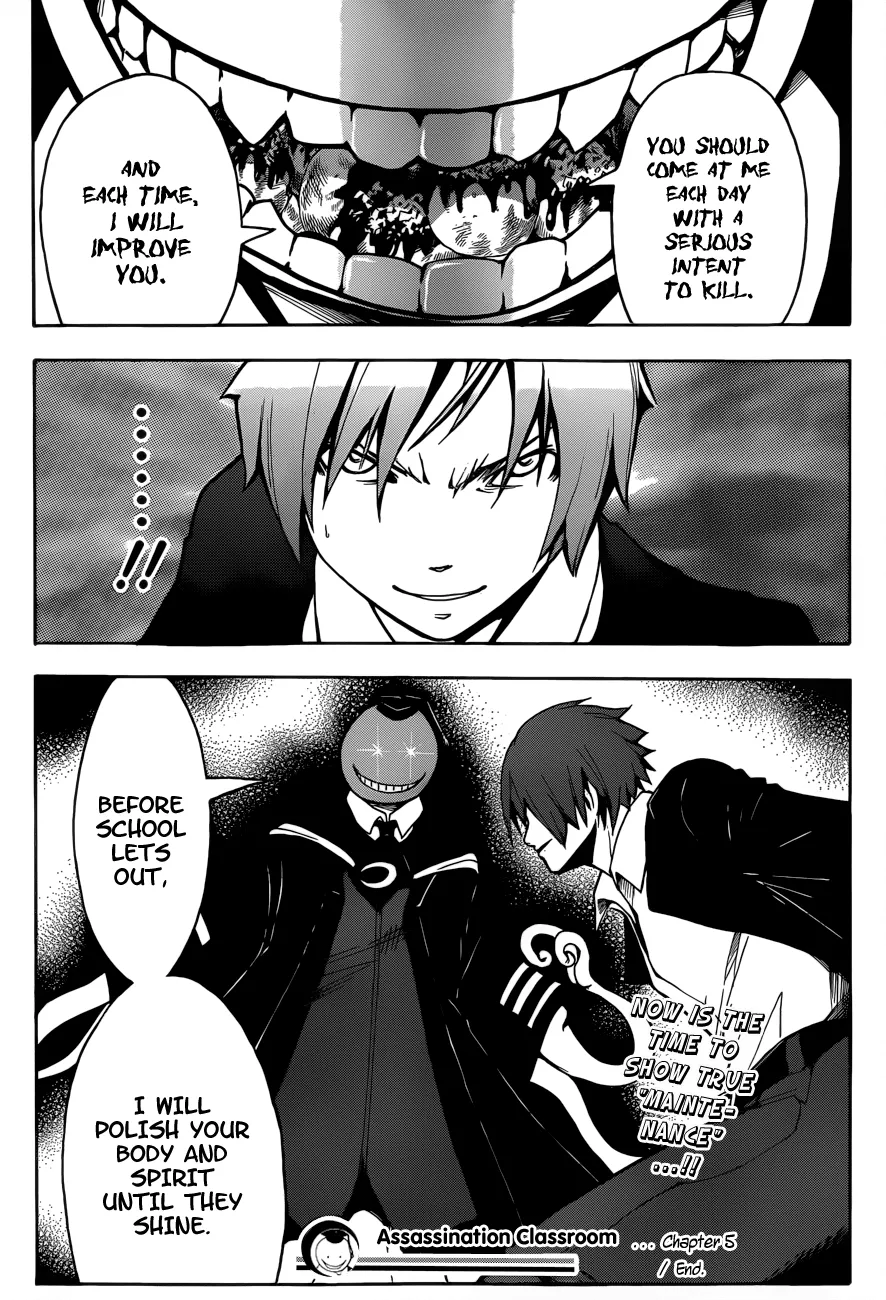 Assassination Classroom β Chapter 5 β Page 22