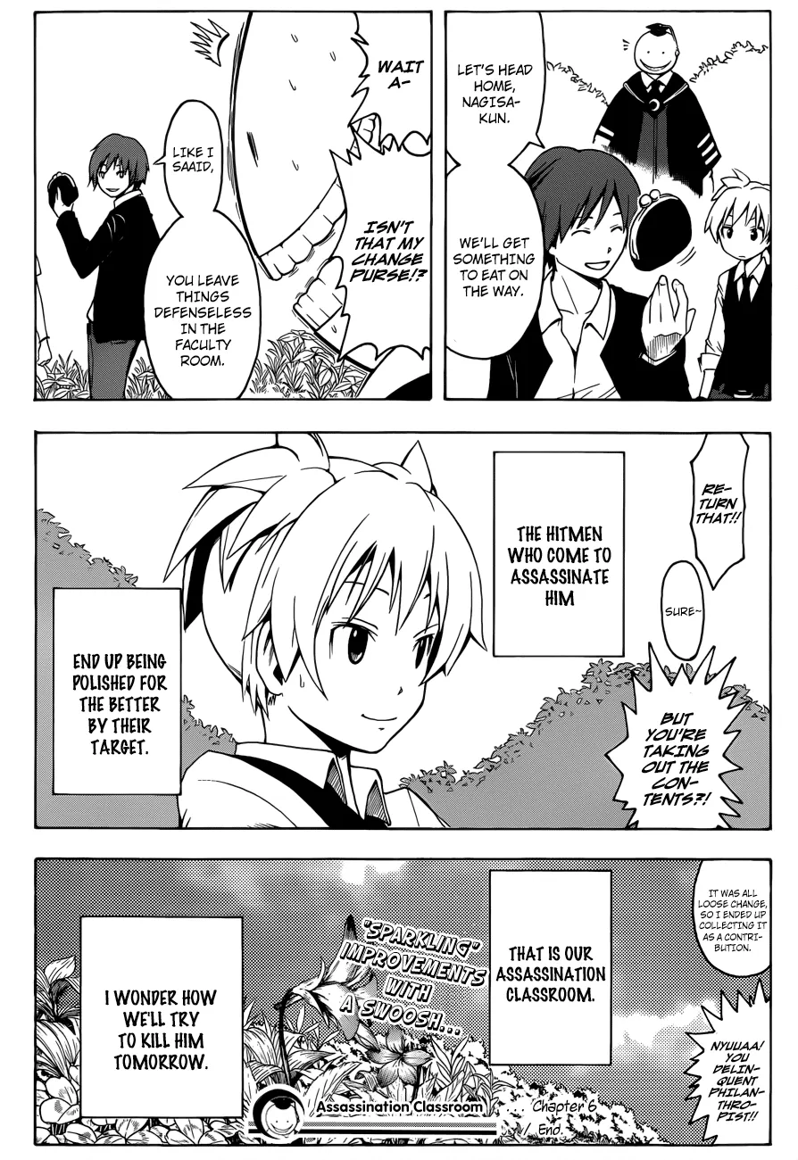 Assassination Classroom β Chapter 6 β Page 20