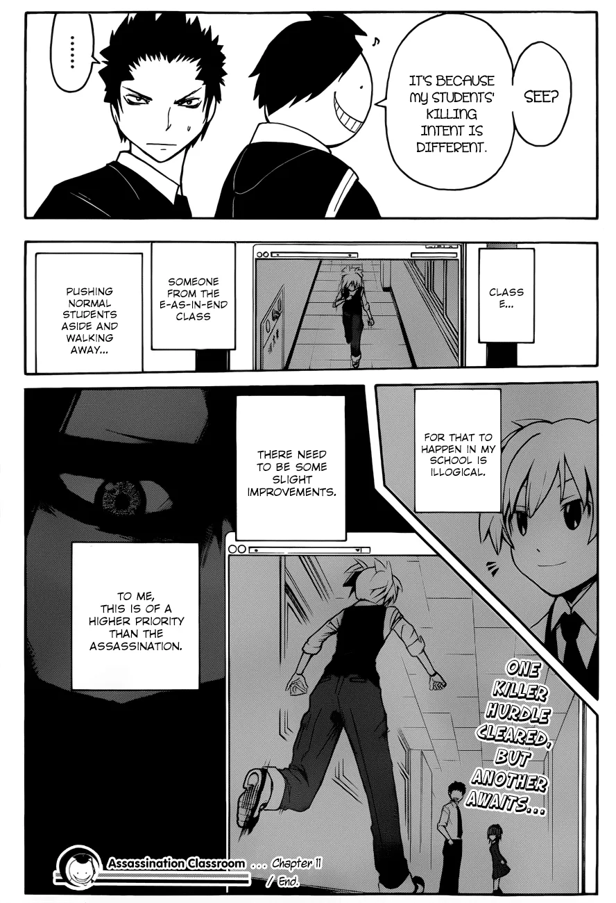 Assassination Classroom β Chapter 11 β Page 20