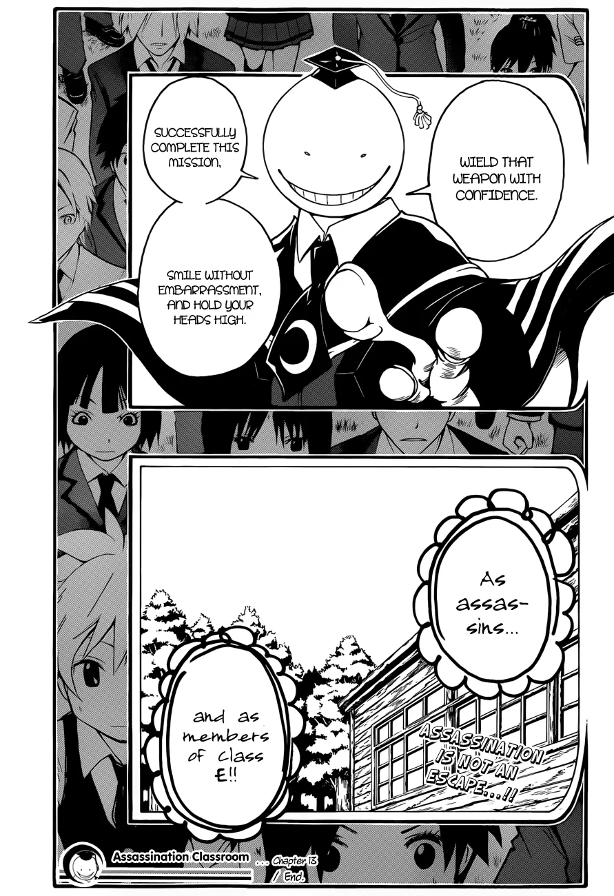 Assassination Classroom β Chapter 13 β Page 20