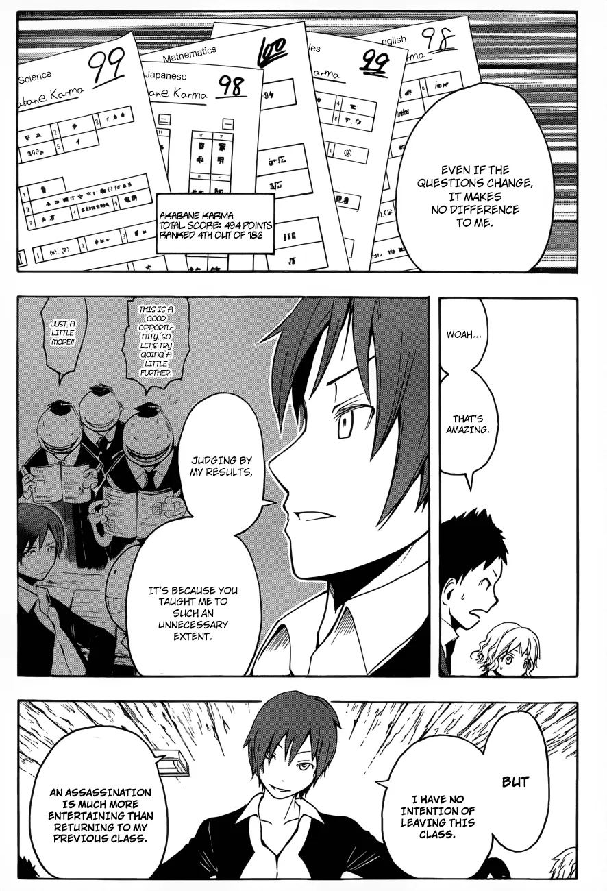 Assassination Classroom β Chapter 14 β Page 18