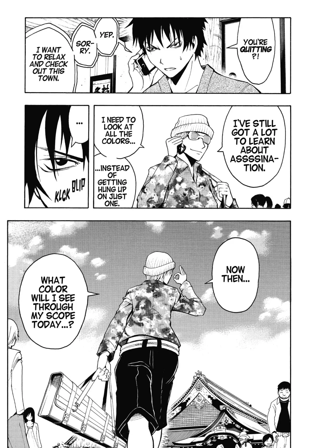 Assassination Classroom β Chapter 18 β Page 37