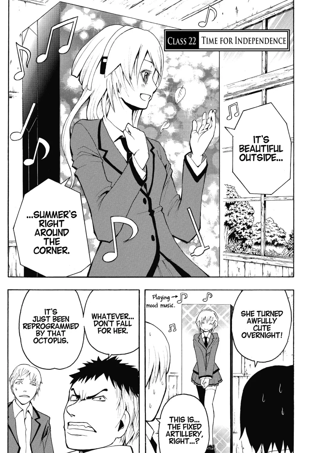 Assassination Classroom β Chapter 22 β Page 1
