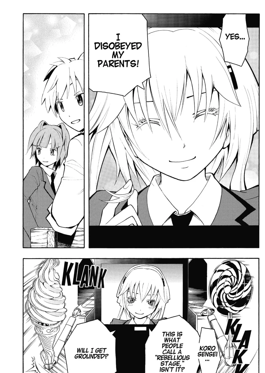 Assassination Classroom β Chapter 22 β Page 35