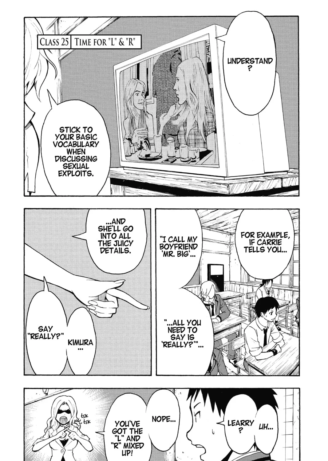 Assassination Classroom β Chapter 25 β Page 1