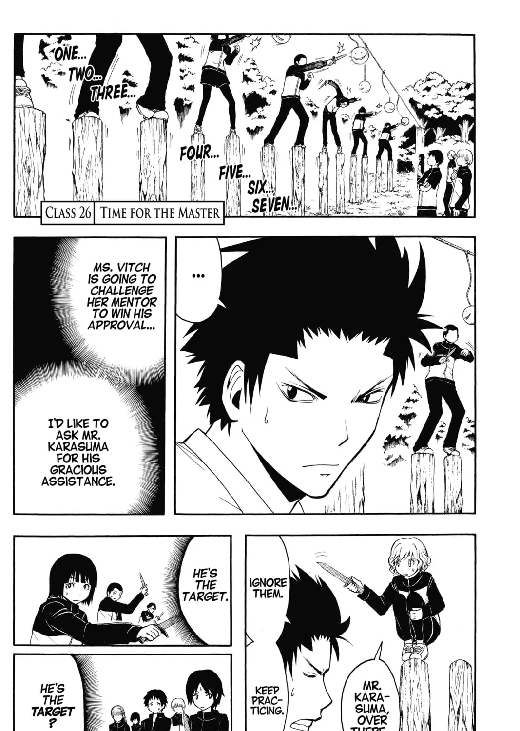 Assassination Classroom β Chapter 26 β Page 1