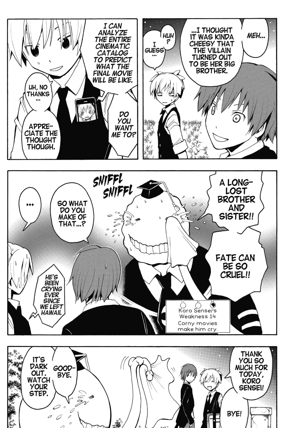 Assassination Classroom β Chapter 28 β Page 27
