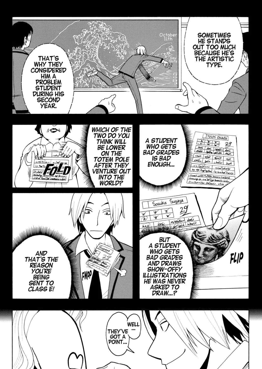 Assassination Classroom β Chapter 37 β Page 21