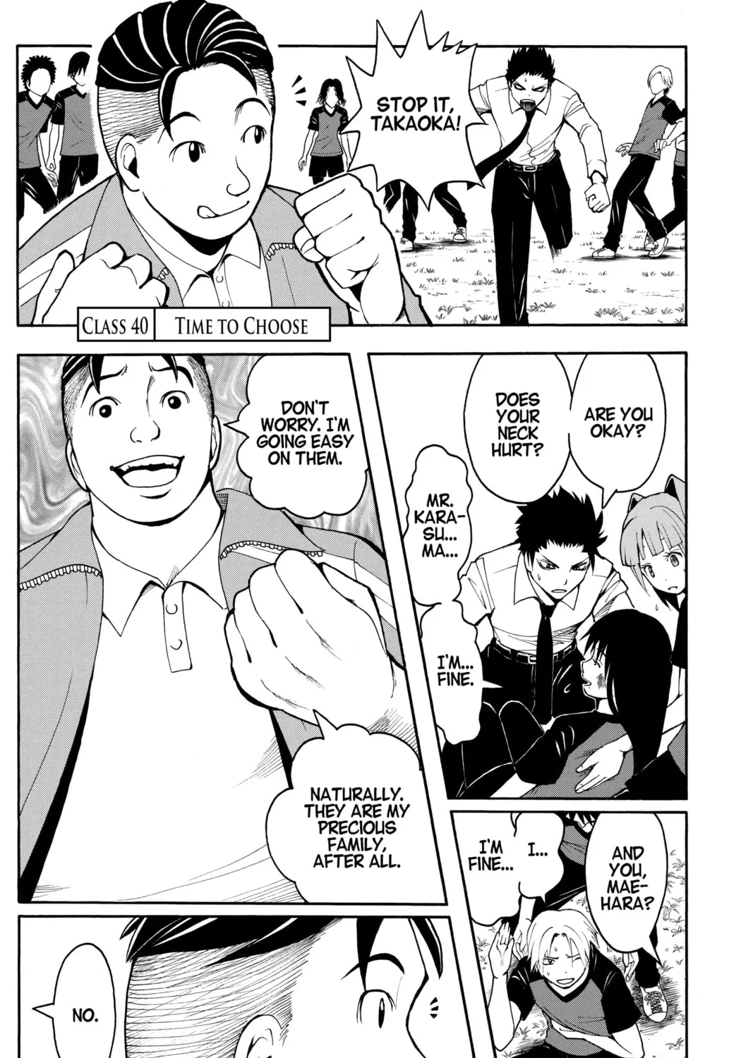 Assassination Classroom β Chapter 40 β Page 1