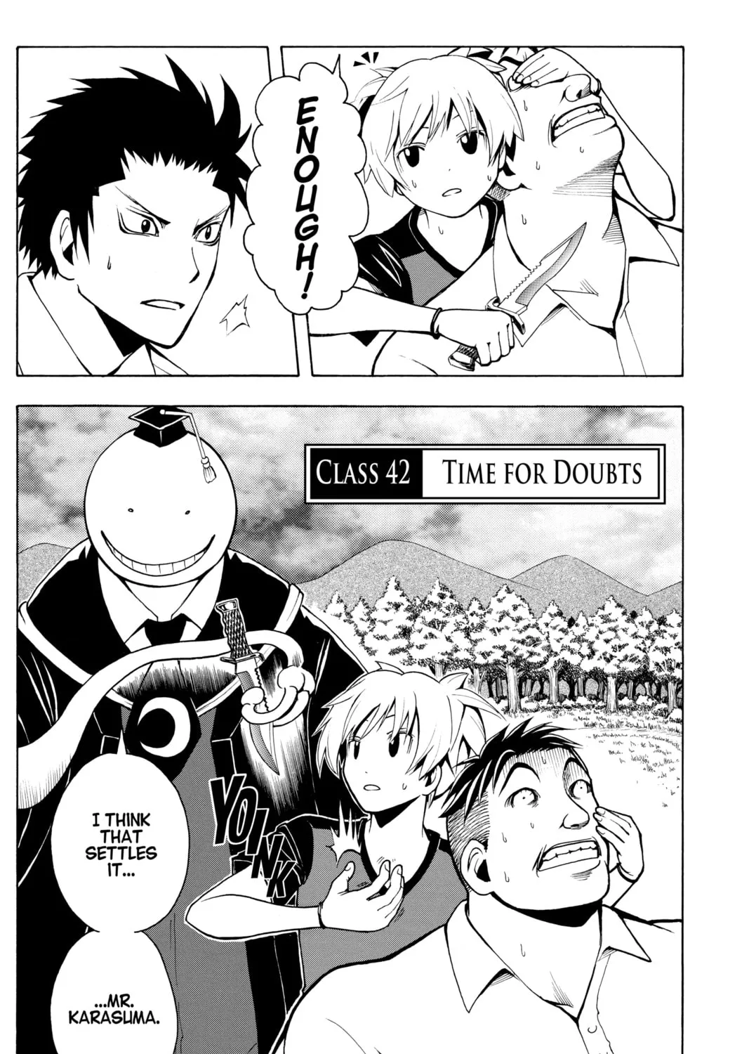 Assassination Classroom β Chapter 42 β Page 1