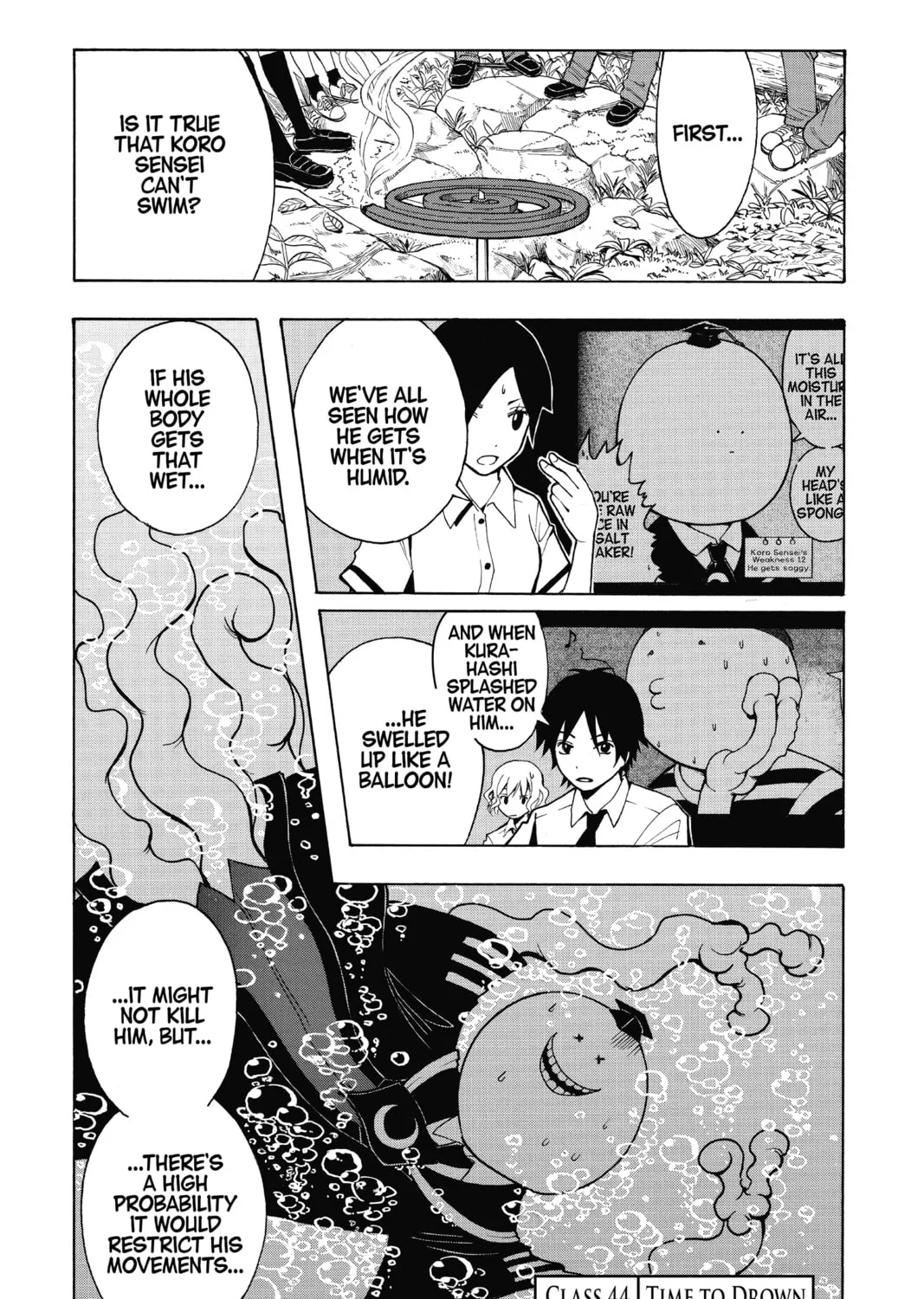 Assassination Classroom β Chapter 44 β Page 1